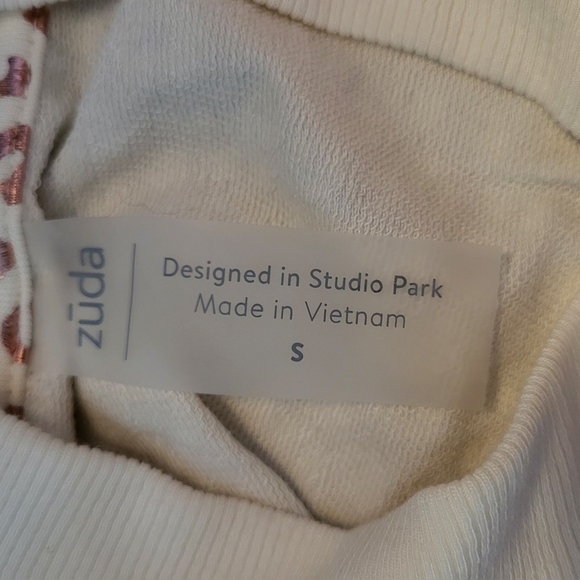 ZUDA Metallic Pink & Rose Gold Asymmetrical Lightweight Animal Print Jac… - Picture 8 of 14